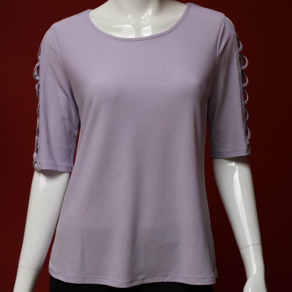Retrology Purple Strappy Blouse